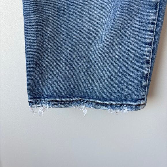 Madewell Slim Wide-Leg Crop Jeans Sz 29  - Picture 5 of 9